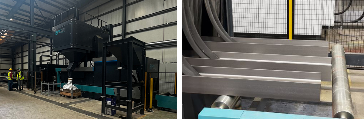 ASD Shot blasting Painting Edinburgh shot blasting and painting machines at ASD Edinburgh