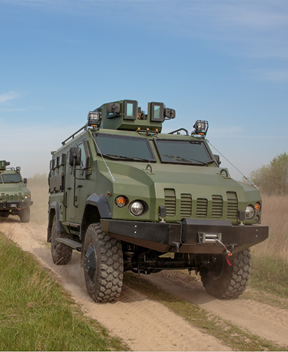 Defence-Lr-1 Armoured Ground Vehicles require first-class quality metals.