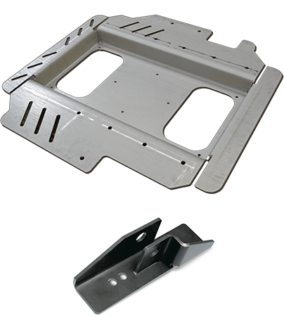 Stainless and mild steel formed Stainless and mild steel formed