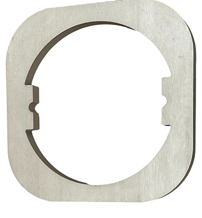 Stainless steel part water jet cut Stainless steel part Waterjet cut