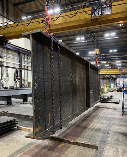 Westok plate girder web Plate girder fabrication