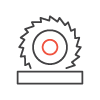 Sawing icon