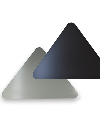 Powder coated aluminium signs
