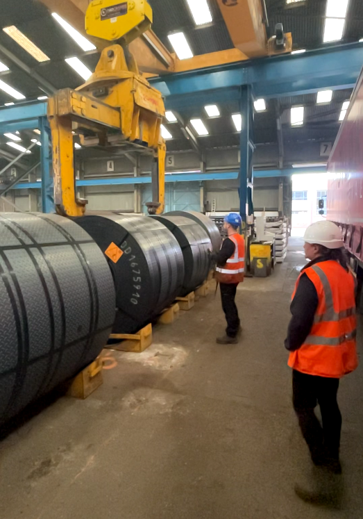 Hot rolled steel coil and sheets