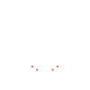 Flat laser icon