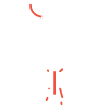 Water jet cutting icon