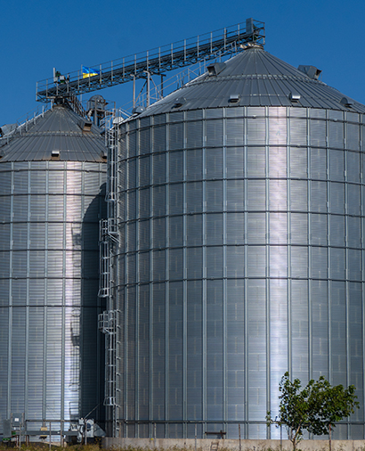Magnelis steel in silos application